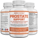 Prostata-Ergänzungen für Männer, Saw Palmetto Prostate Health Support w/ 33 Vitamine & Kräuter - Beta Sitosterol Plus B6, Selenium & Zink für gesünde Urination Häufigkeit & Flow & Proper Sleep (60 Kapseln)