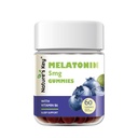 Nature's Key Melatonin Gummi für Kinder & Erwachsene, 5mg Dose Gummy mit Vitamin B6, Non-GMO,Gluten-Free-Natural Blueberry Flavor 60 Count