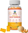 5 mg Melatonin Gummis, Schlafunterstützung für Erwachsene, Melatonin Ergänzungen zum Schlafen, 60 Cantaloupe-Flavored Gummies
