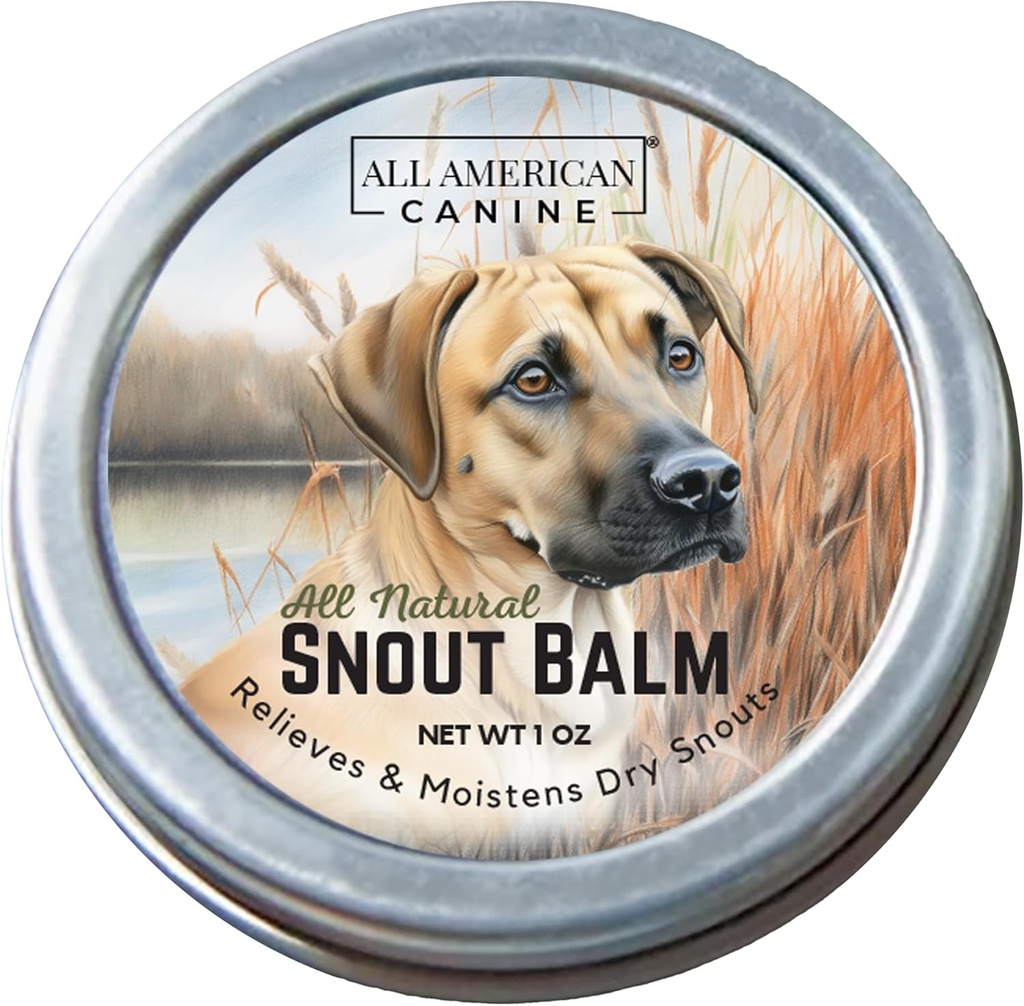 Snout Balm mit Kakao, Shea und Mango Butter für Hund Snout Pflege und Schutz | Dog Nose Balm | Moisturizes & Soothes Dry Cracked Noses & Chapped Snouts | für aktive Hunde, 1 Unze