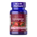 Puritan's Pride Premium Lycopen 20mg, Nahrungsergänzung für Prostata, Antioxidans, Herzgesundheit und Gesamtgesundheitsunterstützung, 1 Monat Versorgung, 60 Rapid Release Softgels
