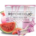 Good Mood Mix - Watermelon - Pulver-Packets - Berechnen Kava Trinkmischung - Einfache offene Single-Serving - Flavored Kava Powder - Mucuna Pruriens - Stevia - Non Alcoholic Adaptogen Mocktails - 14 Stick