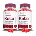 Justified Laboratories (2 Pack X10 Boots Keto ACV Apple Cider Essig Boost Formuliert mit Granatapfelsaft Pulver B12 Vegan Non GMO 120 Gummis