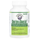 Clear Eye & Sharp Ear Dietary Supplement Capsules, 500 mg, 60 Count Bottle