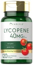 Carlyle Lycopene 40mg | 120 Softgels | Natürliche Carotenoid | Non-GMO & Gluten Kostenlose Ergänzung