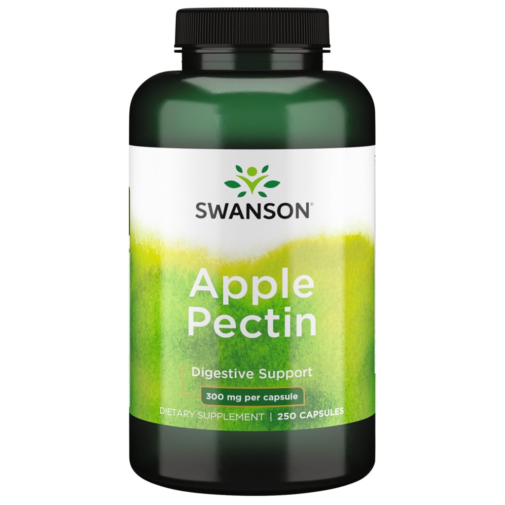 Swanson Apple Pectin 300 Milligramme 250 Kapseln
