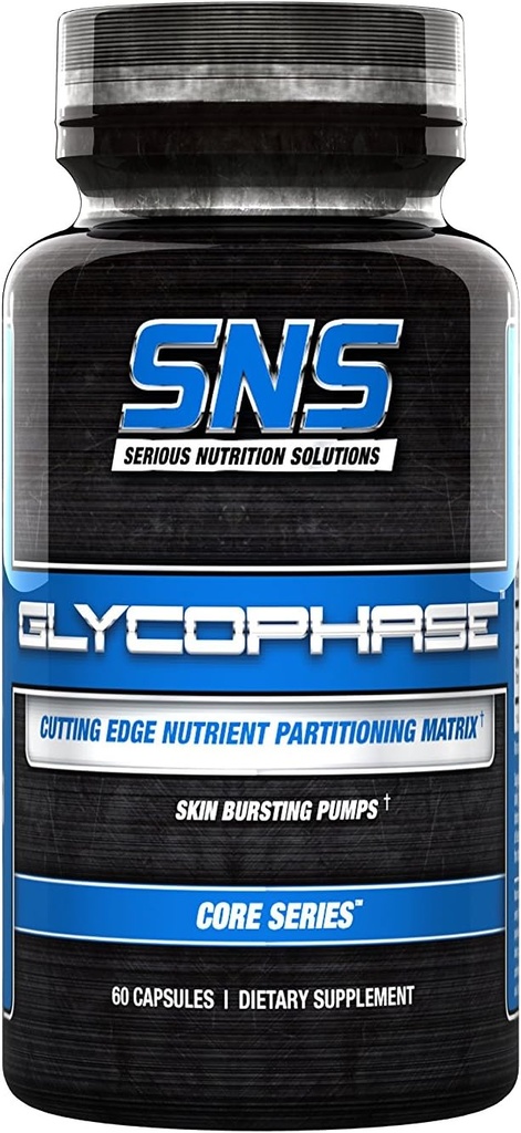 Serious Nutrition Solution Glycophase Nahrungsergänzungskapseln, 120 Veggie Kapseln