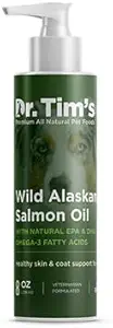 Dr. Tim's Wild Alaskan Salmon Oil, 8 oz Bottle, Green (WASO8OZ)