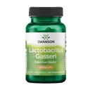 Swanson Lactobacillus Gasseri - Probiotische Ergänzung Unterstützung Verdauungsgesundheit mit 3 Billion CFU - Design-Release Satiety & Fat Metabolism Support - (60 Veggie Kapseln)