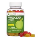 Apfelessig-Gummi (Keto Friendly) mit Mutter (100 Gummi, extra große Flasche) für Verdauung und Detox, Enhanced with Ginger Dry Extract (Chewable, Made in the USA, Gluten Free)