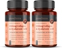 pureclinica UltraColl Collagen & Hyaluronsäure 1500mg x 360 Tabletten (2 Flaschen von 180) - 1 Jahre Versorgung