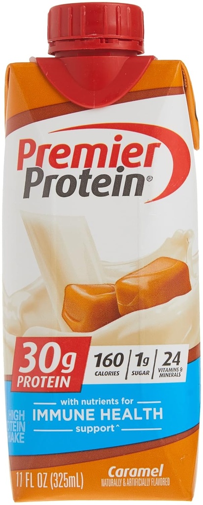 Premier Protein Premier Caramel High Protein Shake, 11 Fl Oz (Pack von 15)