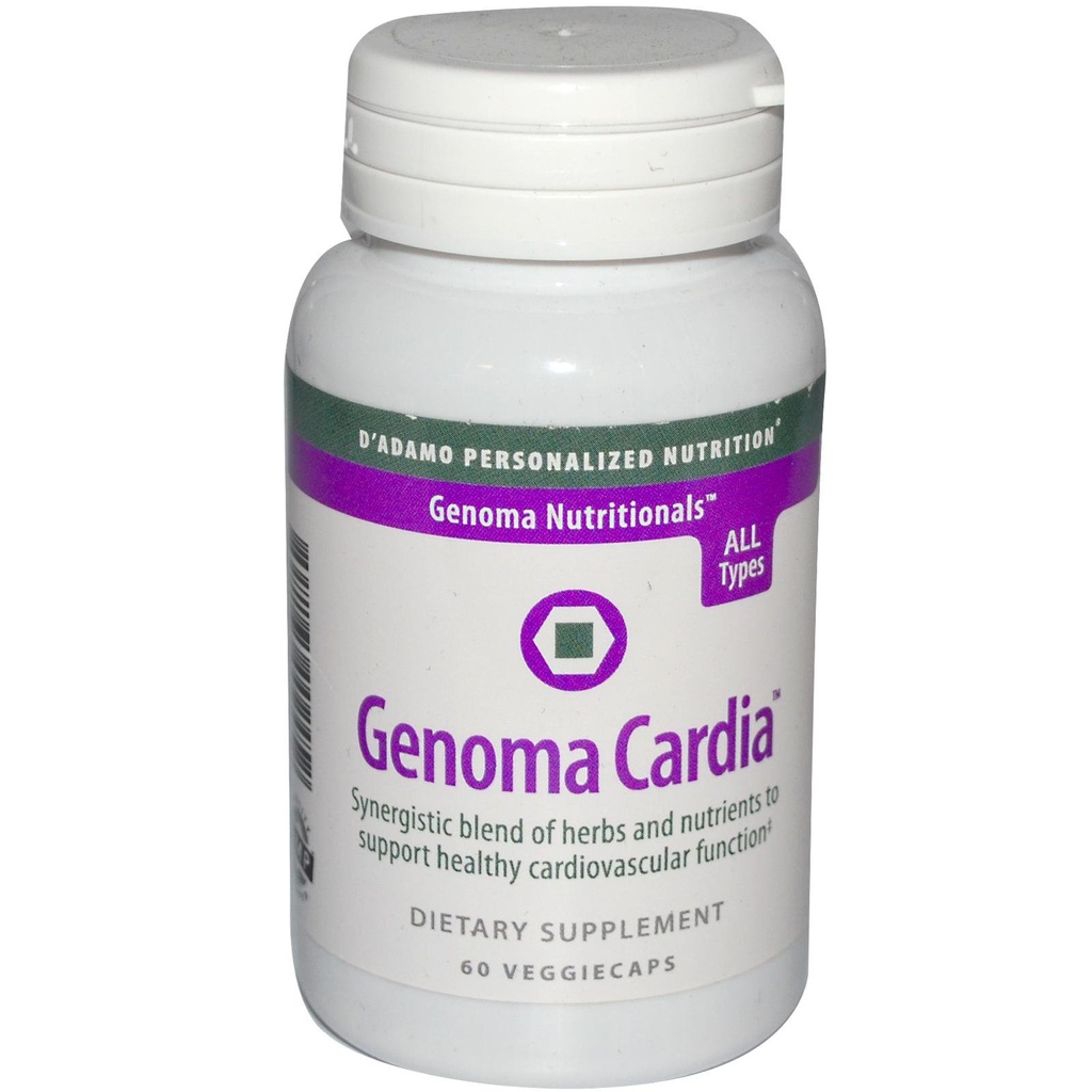 D'Adamo Personalisierte Ernährung - Genoma Cardia 60 vcaps