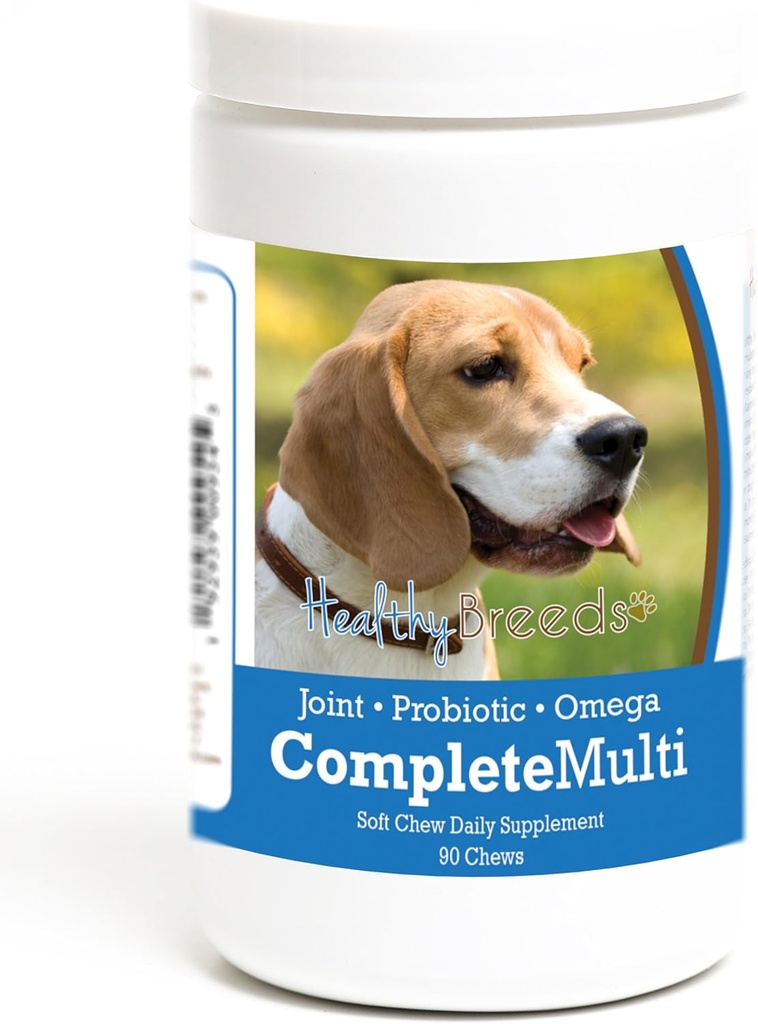 Gesunde Rassen Beagle Alle in einem Multivitamin Soft Chew 90 Count