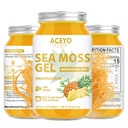 (28 OZ) Sea Moss Gel Raw Flavored Irish Seamoss Gel Natural Vegan Ananas 102 Vitamine und Mineralien Wild Harvested Non-GMO.