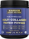 Reine hydrolysierte Multi-Kollagen-Protein-Pulver, Kollagen-Pulver, Boost Energy, zur Aging Skin-Elastizität, Haar- und Nailwachstumsunterstützung, Gemeinsame Gesundheit (Unflavored)