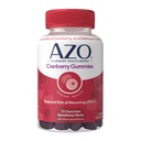 AZO Cranberry Urinary Tract Health Gummies Nahrungsergänzungsmittel, 2 Gummis = 1 Glas Cranberry Juice, Hilft Sauber & Protect, Natürliche Berrylicious Flavor, Non-GMO, 72 Gummis