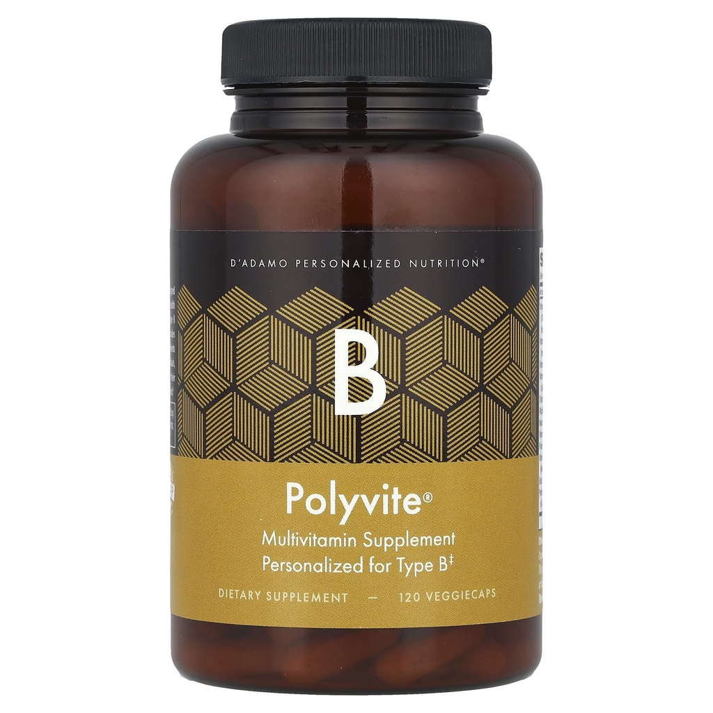 D'Adamo Personalisierte Ernährung - Polyvite B 120 vcaps