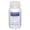 Pure Encapsulations Boron (Glycinate) | Ergänzung für Hormongleichgewicht, Knochenstärke und Gesundheit, Connective Tissue und Nährstoffmetabolismus* | 60 Kapseln
