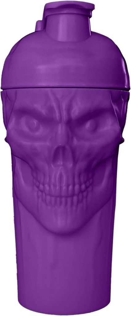 Der Fluch! Skull Shaker Bottle, 24-Ounce, Grape Limited Edition, Supplement Mixer mit Classic Loop Top