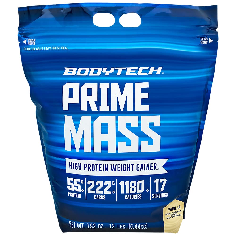 BODYTECH Prime Maß - Vanille (12 lbs./17 Servietten)