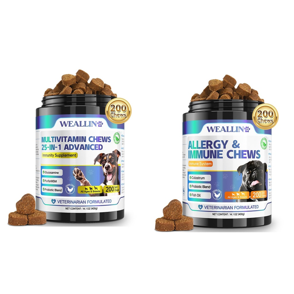 Hunde Vitamine & Hunde Allergy Relief Chews