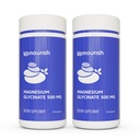 UpNourish Chelat Magnesium Glycinat 500mg Kapseln - Magnesium Chelate für hohe Absorption - reine Magnesiumergänzung für Kalm, Leg Cramps, Muskelentspannung 480 Kapseln