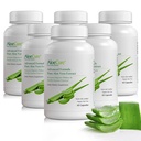 AloeCure Bio Aloe Vera Kapseln, 130.000mg Innere Aloe Blatt Equivelant per Servieren, Unterstützung Gut Gesundheit & Verdauungskomfort, Stomach Säure Puffer, natürliche Immunergänzung, Aloin Free, 60 Kapseln