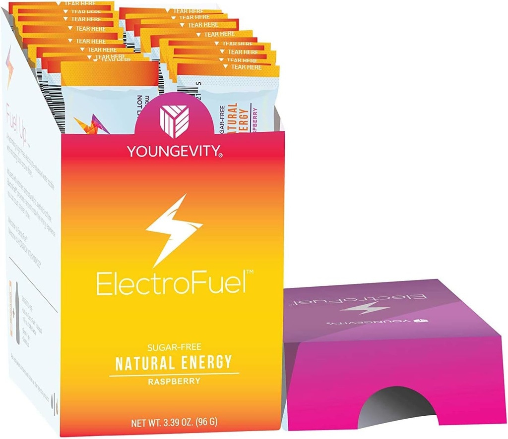 Nu Kai Wellness Hydration Supplements - Energy Drink Mix – Raspberry Electrolytes Powder Packets – Bis zu 60 Portionen - Formerly GO Stik - Plus Geschenk