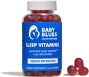 Baby Blues: Schlaf Vitamine für Mütter - 5mg Melatonin Erdbeeren Flavored Gummies