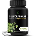 HUMANX Sulforaphane+ 602mg - USA Dritte getestet - Sulforaphane mit Broccoli Seed Extract & Moringa - Unterstützt Antioxidante Produktion, Entgiftung, & Zelluläre Gesundheit - Broccoli Supplement
