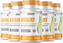 SPRESSO (5 Pack) Arialief Sciatica Nutritional Support Capsules, Arialief Advanced Formula Sciatica Relief Supplement, Nerve Relief Supplement, Arialeaf Prime Palm Sciatica (300 Kapseln)