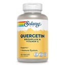 SOLARAY Quercetin mit Bromelain und Vitamin C - Immununterstützungsergänzung - Antioxidant und Herzgesundheitskomplex mit Quercetin 500mg und 1235mg VIT C - Vegan, 60-tägige Garantie, 60 Serv, 120 VegCaps