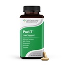 LifeSeasons Puri-T - Liver Cleanse & Detox Support Supplement - Resveratrol, N-Acetyl Cystein, Milk Thistle, Artichoke & Turmeric - Unterstützt Tissue Regeneration & Healthy Bile Flow - 60 Kapseln