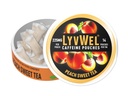 LyvWel Ultra Caffeine Pouch – Peach Sweet Tea – 225mg Natural Caffeine mit Guarana – Clean Energy for Focus & Mood – 1-Pack (15 Pouches)