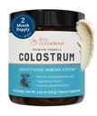 Live Conscious Colostrum Powder - Gras Fed Colostrum Supplement mit Lactoferrin für Eisenabsorption - Bovine Colostrum an Immunsystem Supplement