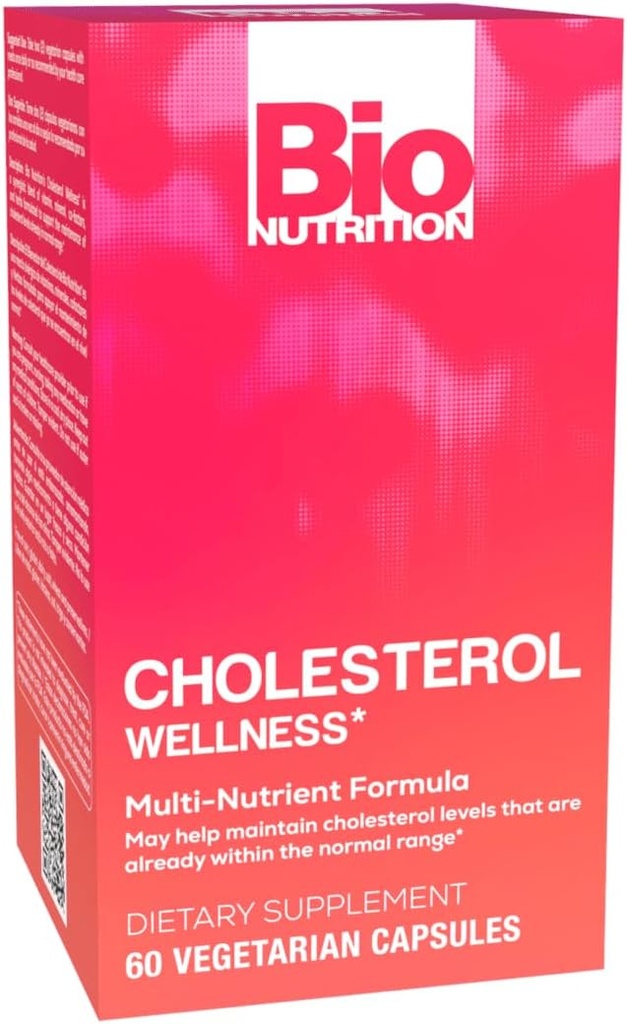 Bio Nutrition Cholesterin Wellness 60 VGC 2 Pack