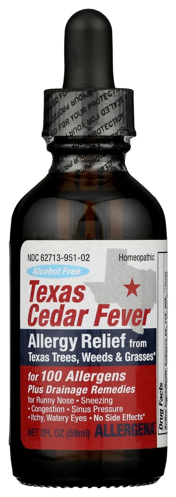 PROGENA Allergena Texas Cedar Fever (2 Fl Ounce, Erwachsene)