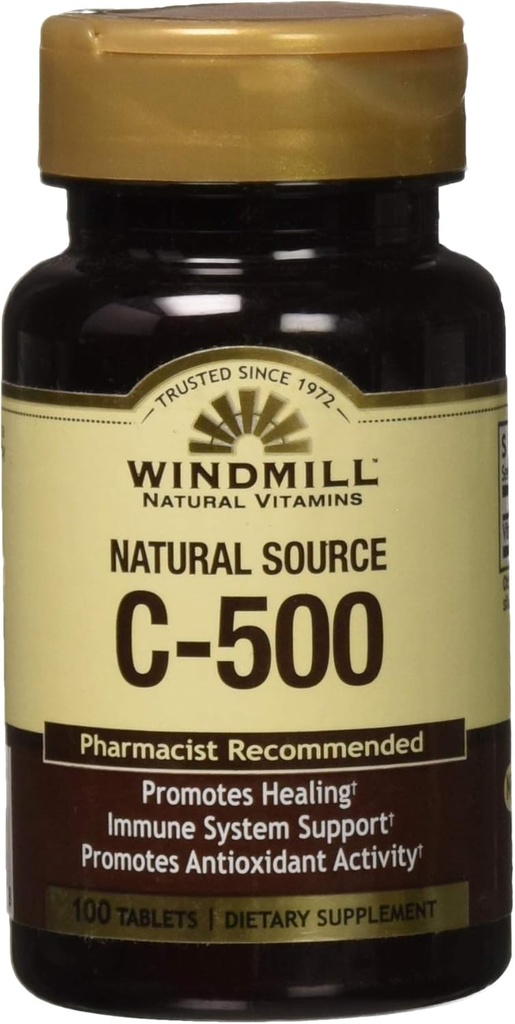 Windmühle Vitamin-C 500mg (Pack von 1)