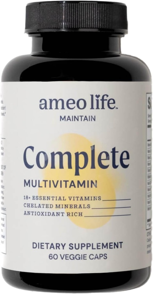 Tägliche Multivitamin für Erwachsene Männer & Frauen – Chelatierte Multivitamine mit Zink, Biotin, Jod, Chrom, Manganese & Vitamine A, B6, B12, C, D, E – Komplette Immun- und Energieunterstützung – 60 Kapseln