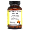 Barlowe's Kräuter Elixier Omegia SeaberryTM | Sea Buckthorn | Complete Omega 3, 6, 7, 9 Fettsäuren | 500mg pro Kapsel | 60 Veggie Kapseln | Glasflasche | Stearate Kostenlos
