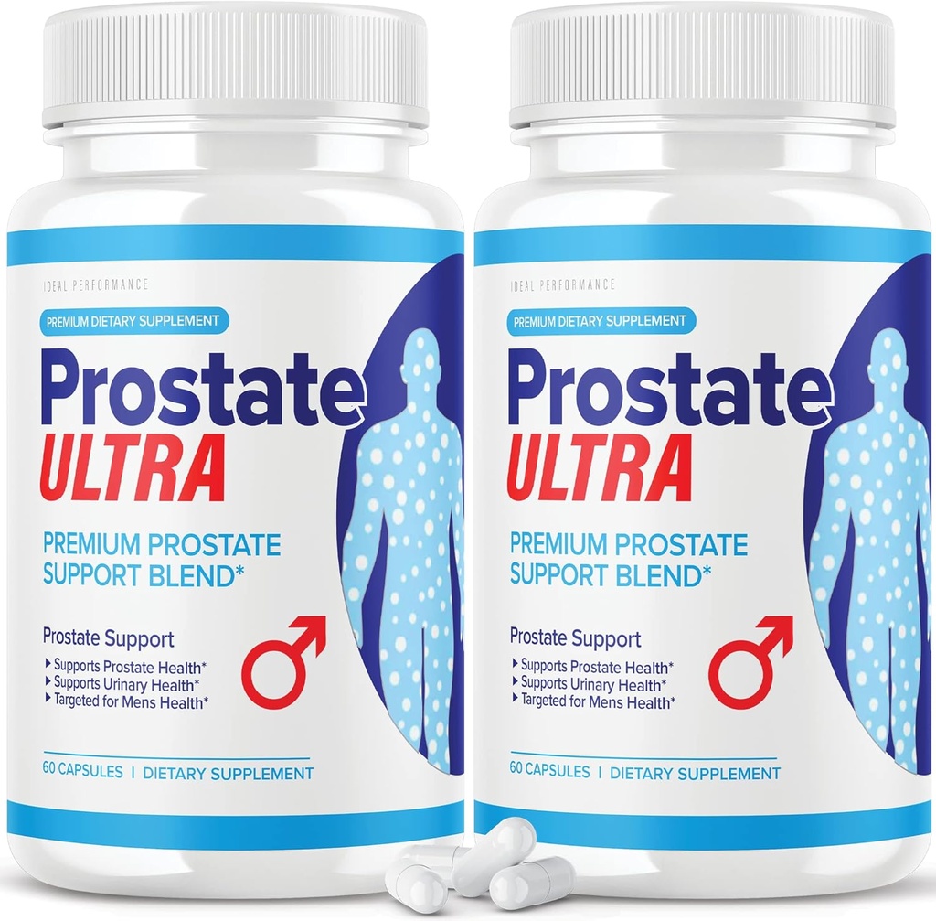 (2 Pack) Prostate Ultra Supplements für Männer Prostate Health Formula (120 Kapseln)