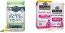 Garten des Lebens Raw Organic Protein & Greens Vanilla - Vegan Protein Pulver für Frauen & Dr. Formulierte Frauen Probiotika Einmal täglich, 16 Strains, 50 Billion, 30 Count