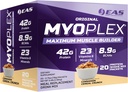 EAS Experimental- und Angewandte Wissenschaften Original Myoplex Maximum Muscle Builder, Meal Replacement Protein Drink Mix | Quality Protein Blend | 42g Protein | 20 Individuelle Packung (Cinnamon Cereal Crunch)