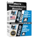 BPI Sports A-HD Elite/Solid Testosteron Booster für Männer - Testosteron-Ergänzung für Muskel, Stärke, Libido & Performance-Unterstützung - Fördert natürliche Fettverluste – 30 Portionen – 550mg