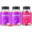 NutraChamps Complete Biotin Bundle for Hair, Skin & Nails. 2 Pack Biotin &amp; Biotin+