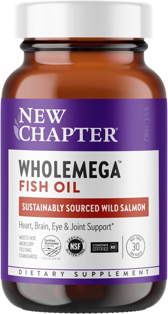 Neues Kapitel Wholemega 1000 Mg, 30 Ct