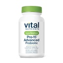 Hyperbiotics Vital Nährstoffe Pro-15 Fortgeschrittene Probiotika für Frauen und Männer | 15 Strains + Kiwifruit | Klinisch studierte tägliche Probiotika für Verdauungsmedizin, Gas, & Bloating | 30 Vegan Tabletten