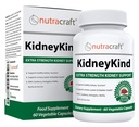 Nutracraft KidneyKind #1 Kidney Support und Detox Ergänzung | Kidney Cleanse für Blase & Urinary Health | Buchu, Juniper, Uva Ursi, Cranberry, Nettle Leaf & More | 60 Vege Capsules