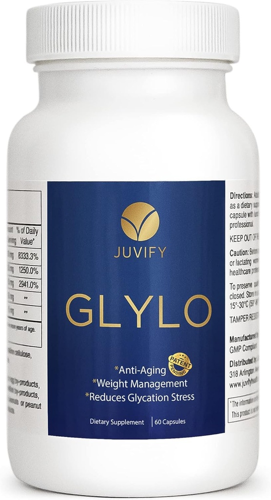 Anti-Aging & Weight Management Pill - Boosts Energy, Controls Cravings, & Promotes Cellular Repair - Daily Supplement to Support Vitality & Healthy Aging - 60 Caps